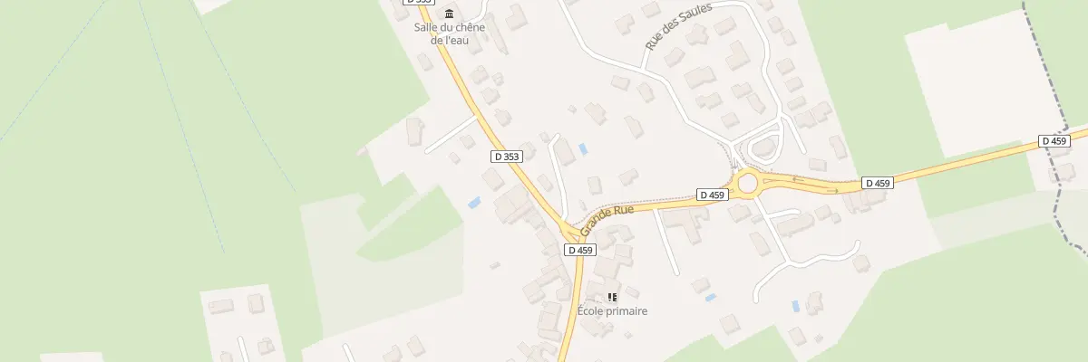 Plan du 2 Rte de Banne à Pagney