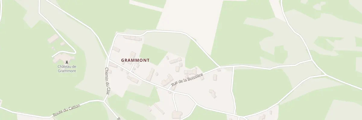 Plan du 5308 Grammont à Ceyzérieu