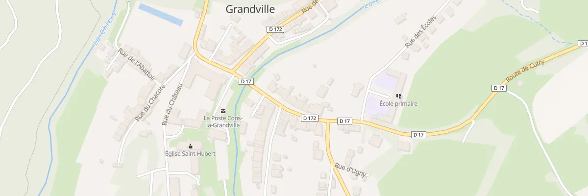 Plan du 8 Rue du General de Gaulle à Cons-la-Grandville