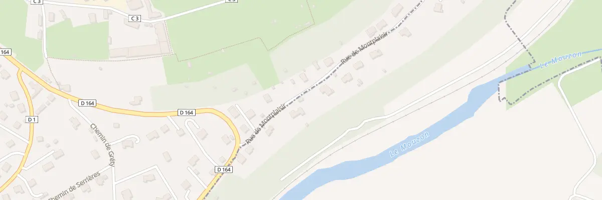 Plan du 150 Rue de Montplaisir à Rebeuville