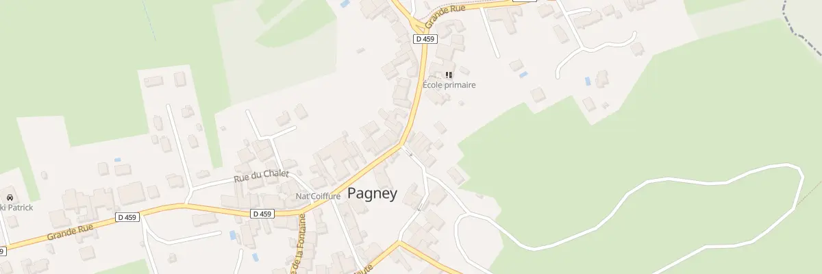 Plan du 1 Rue Haute à Pagney