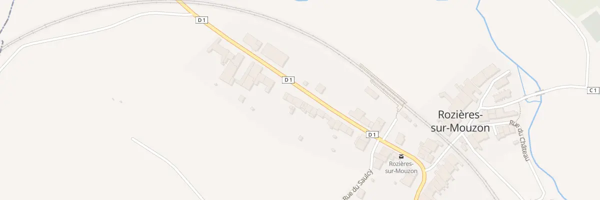 Plan du 29 Av du Gen Leclerc à Rozières-sur-Mouzon