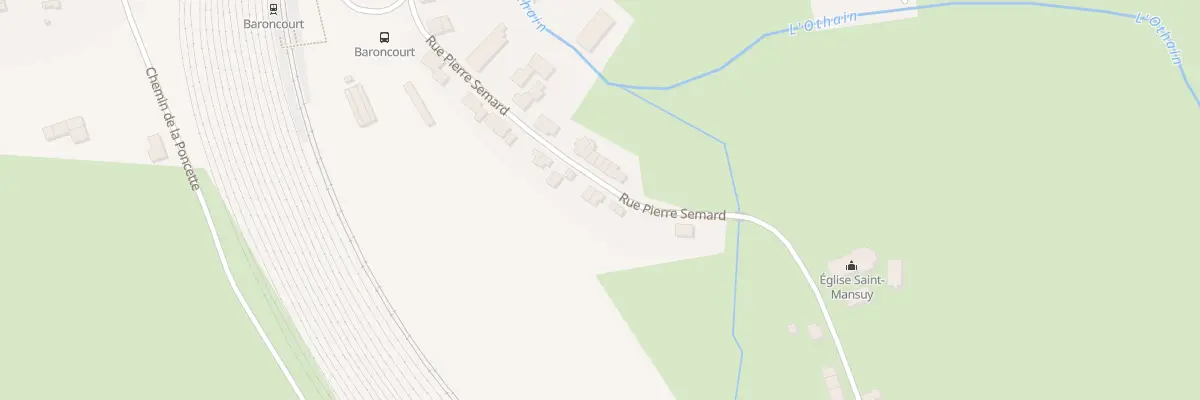 Plan du 16 Rue Pierre Semard à Dommary-Baroncourt