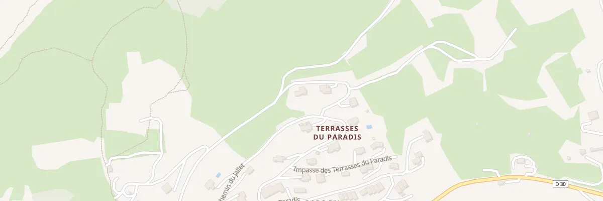 Plan du 16 Lot Paradis à Orpierre
