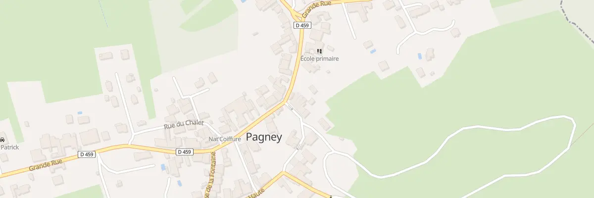Plan du 3 Rue Haute à Pagney