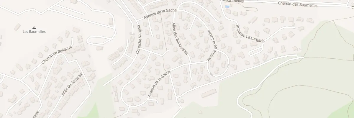 Plan du 22 Av de la Gache à Saint-Cyr-sur-Mer