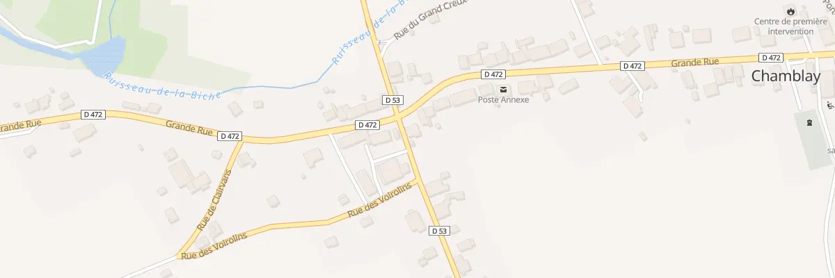 Plan du 18 Grande Rue à Chamblay