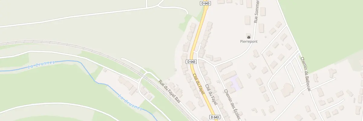 Plan du 18 Cité du Fayel à Pierrepont