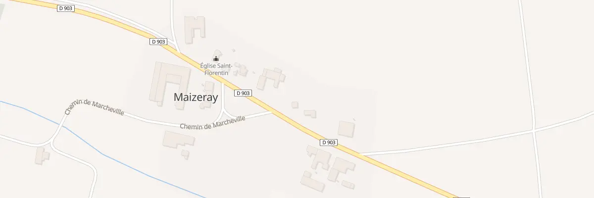 Plan du 1T Rue Principale à Maizeray