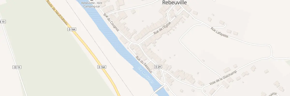 Plan du 5051 Le Village à Rebeuville
