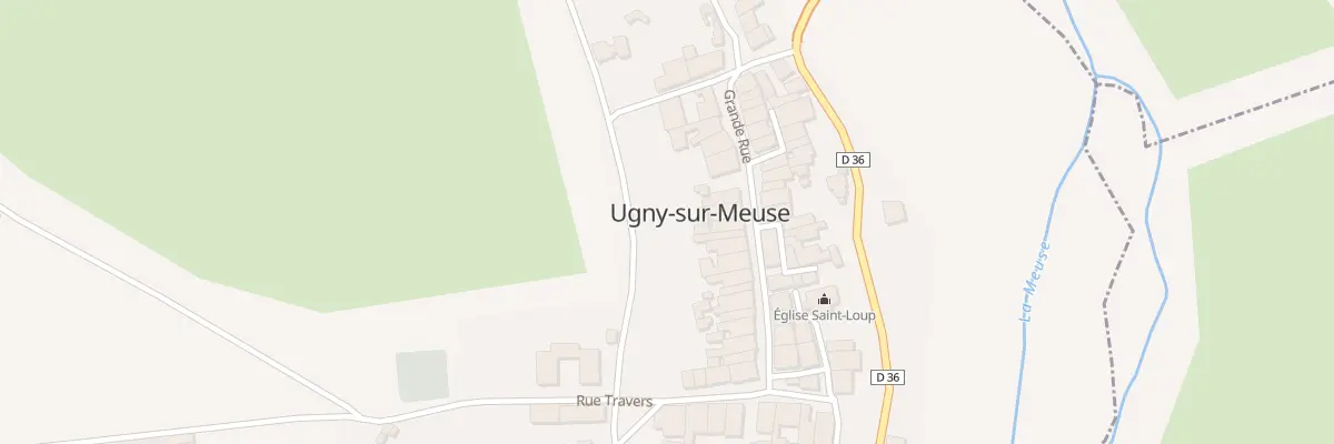 Plan du 23 Gr Grande Rue à Ugny-sur-Meuse
