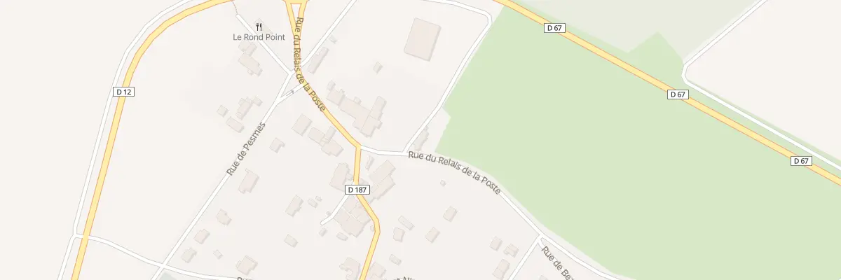 Plan du 11 Rue du Relais de Poste à Bonboillon