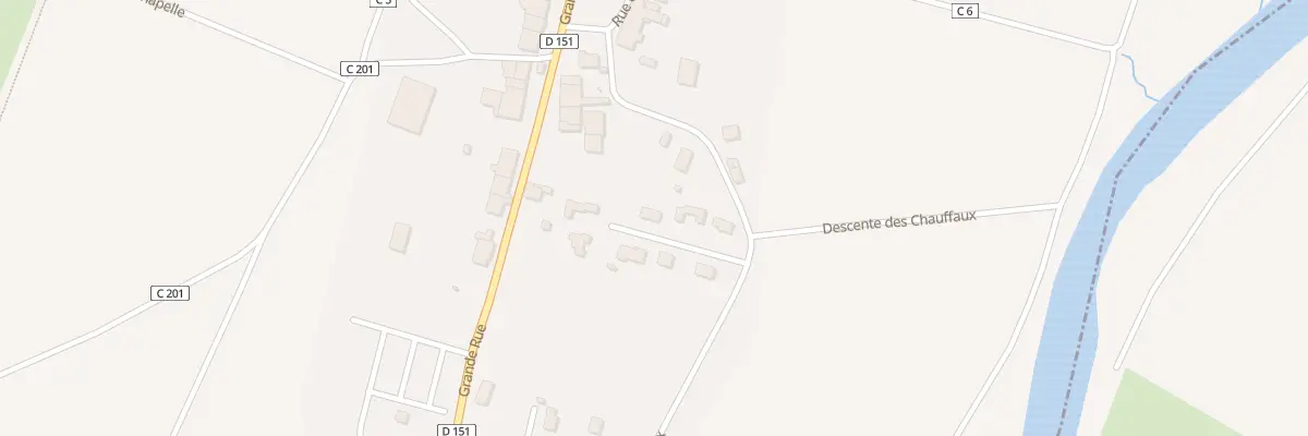 Plan du 80 Rue de la Combe d’Ain à Blye