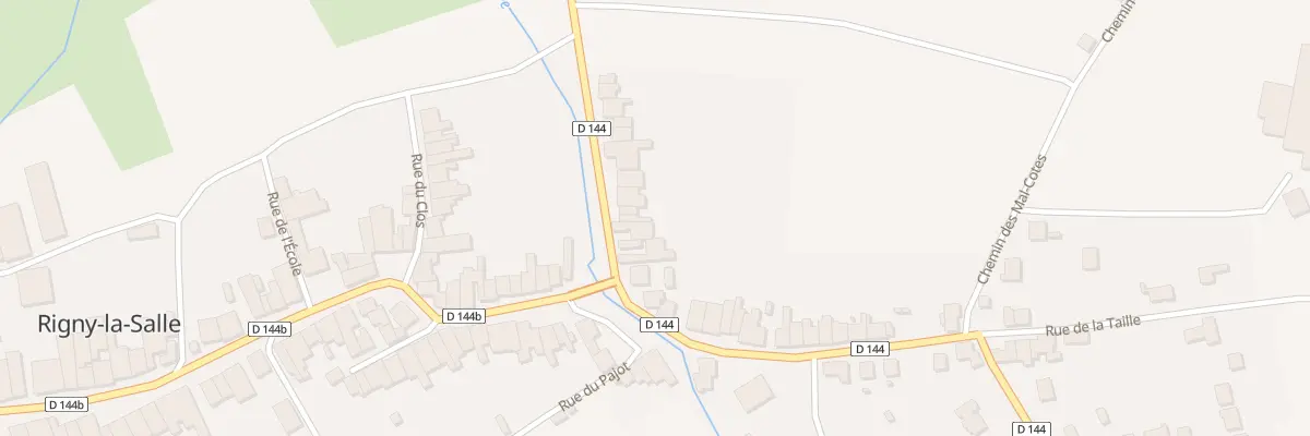 Plan du 4 Rue des Preyens à Rigny-la-Salle