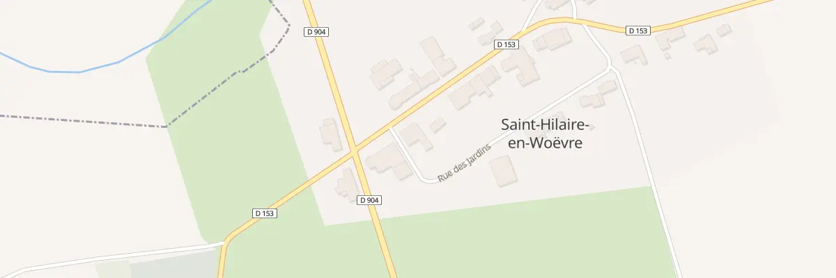 Plan du 6 Rue du Moulin de Moncelle à Saint-Hilaire-en-Woëvre