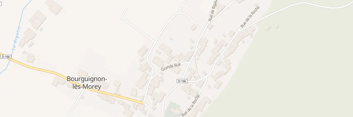 Plan du 9 Grande Rue à Bourguignon-lès-Morey
