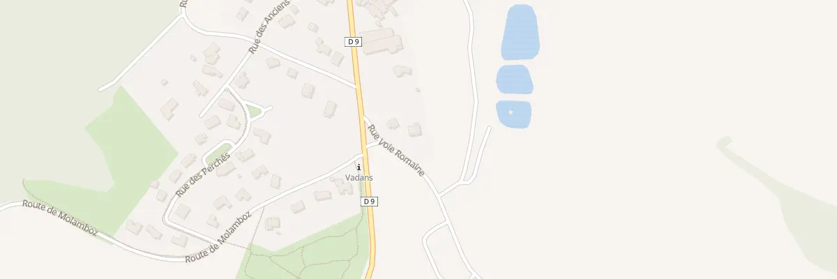 Plan du 3 Rue Voie Romaine à Vadans