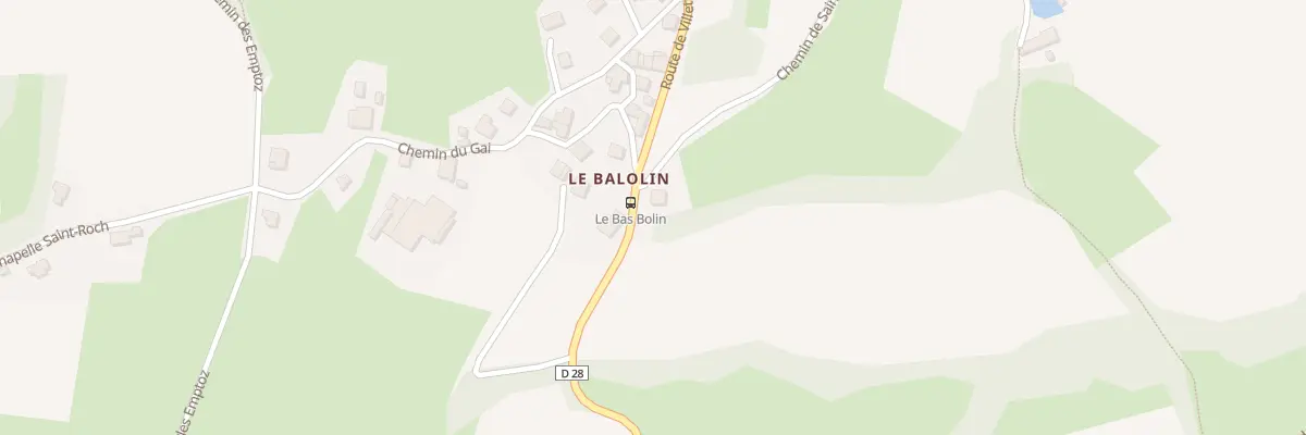 Plan du 5401 Le Babolin à Miribel-les-Échelles