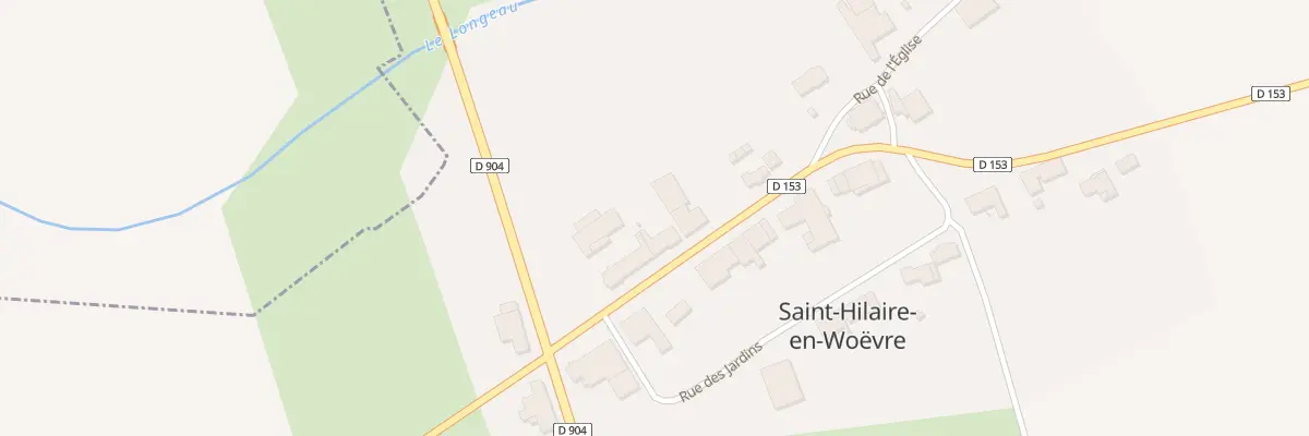 Plan du 5 Rue du Moulin de Moncelle à Saint-Hilaire-en-Woëvre