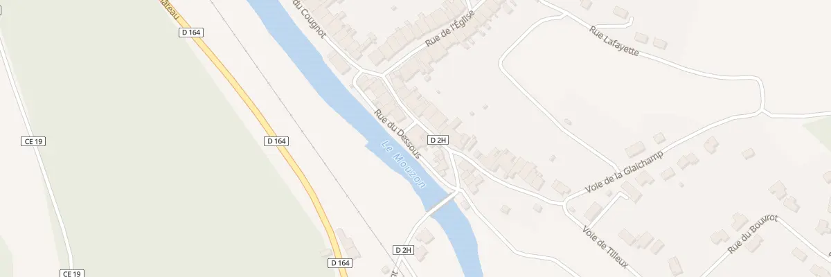 Plan du 72 Gr Grande Rue à Rebeuville
