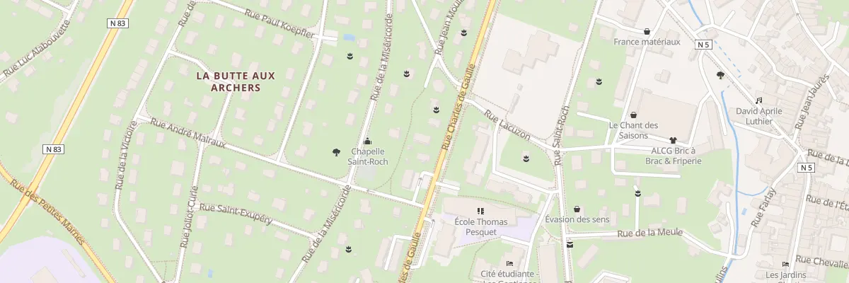 Plan du 16 Rue General de Gaulle à Poligny