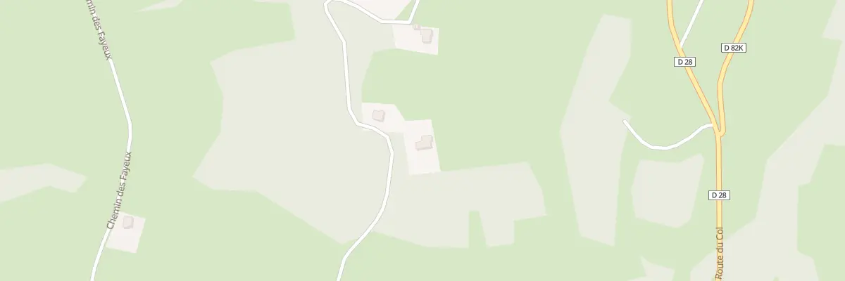 Plan du 635 Che de Pierre Aigüe à Miribel-les-Échelles