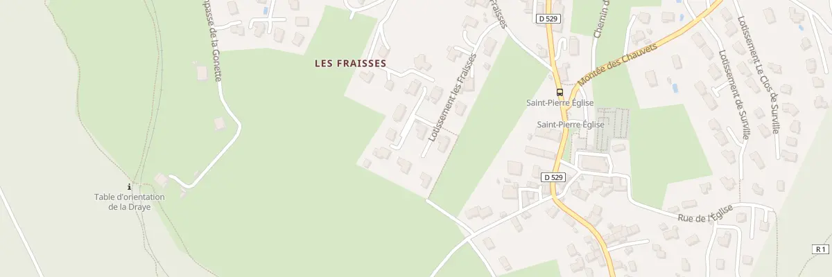 Plan du 4 Les Fraisses à Saint-Georges-de-Commiers