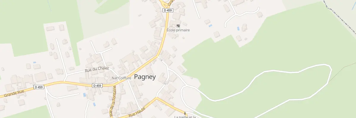 Plan du 9 Rue Haute à Pagney