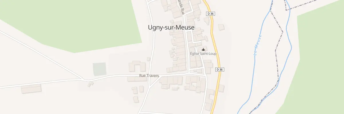 Plan du 9 Gr Grande Rue à Ugny-sur-Meuse