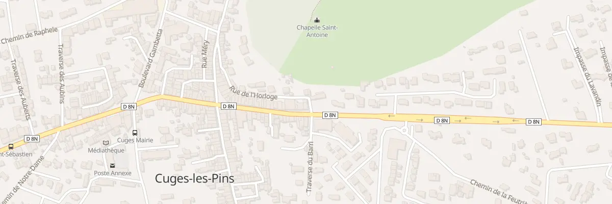 Plan du 5488 Le Village à Cuges-les-Pins