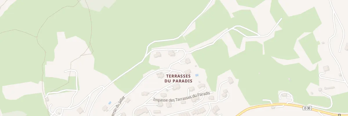 Plan du 15 Lot Paradis à Orpierre