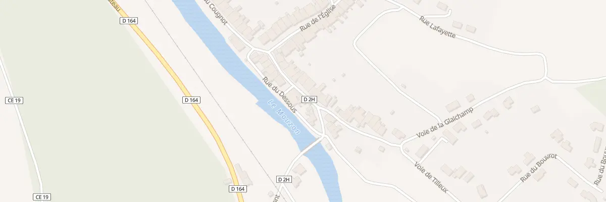 Plan du 92 Gr Grande Rue à Rebeuville