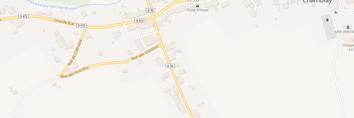 Plan du 3 Rue du Bois à Chamblay
