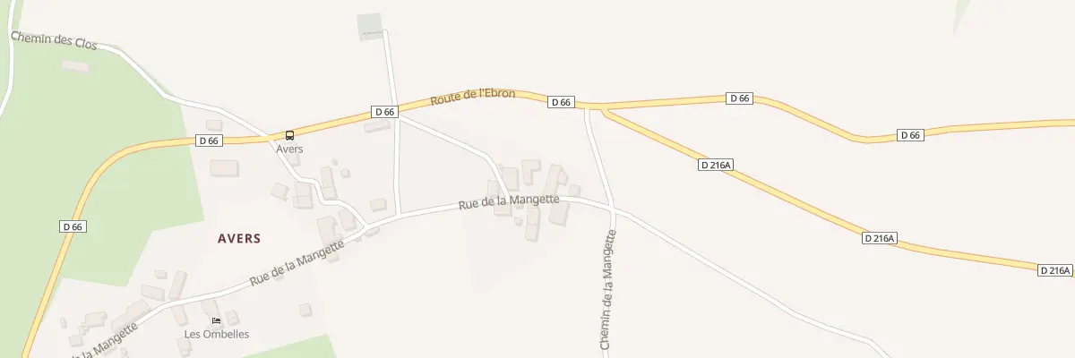 Plan du 519 Rue de la Mangette à Lalley