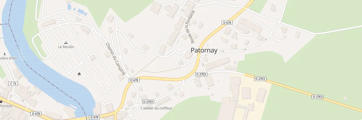 Plan du 1 Che du Sacré-Coeur à Patornay