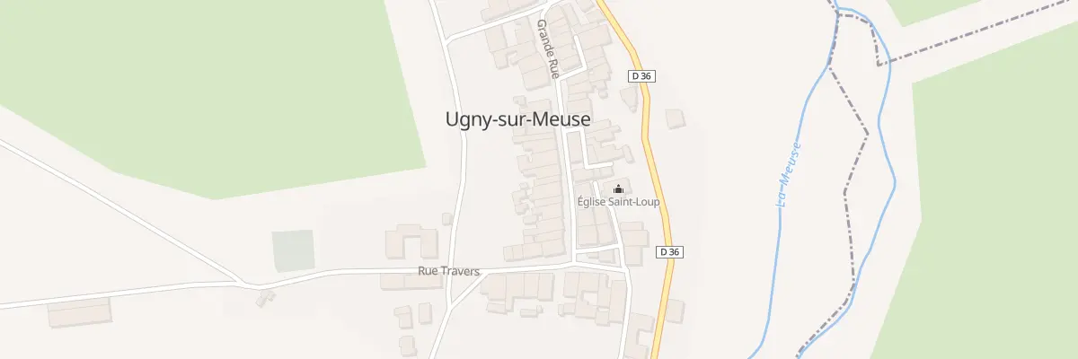 Plan du 13 Gr Grande Rue à Ugny-sur-Meuse