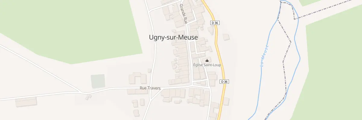 Plan du 11 Gr Grande Rue à Ugny-sur-Meuse