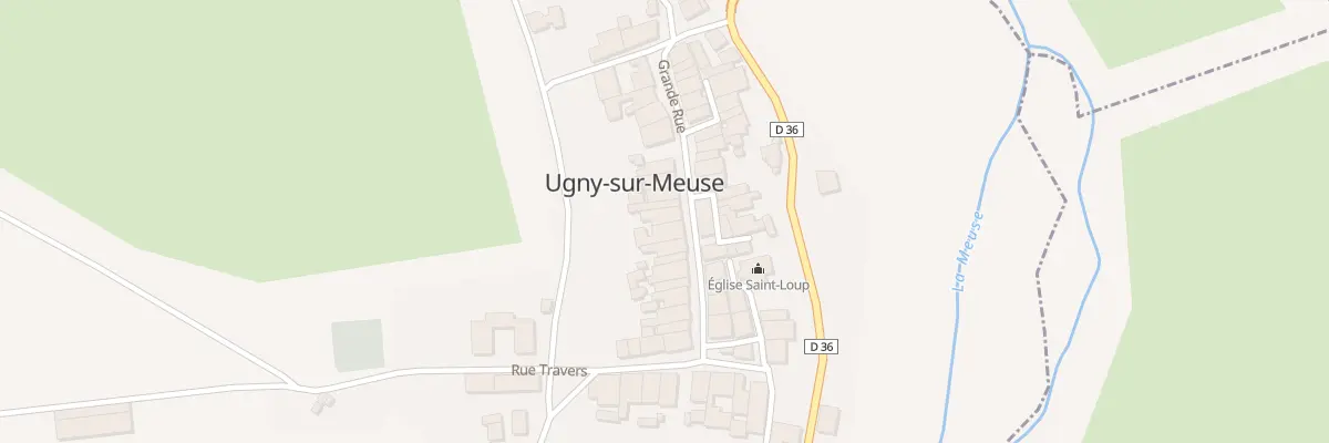 Plan du 17 Gr Grande Rue à Ugny-sur-Meuse