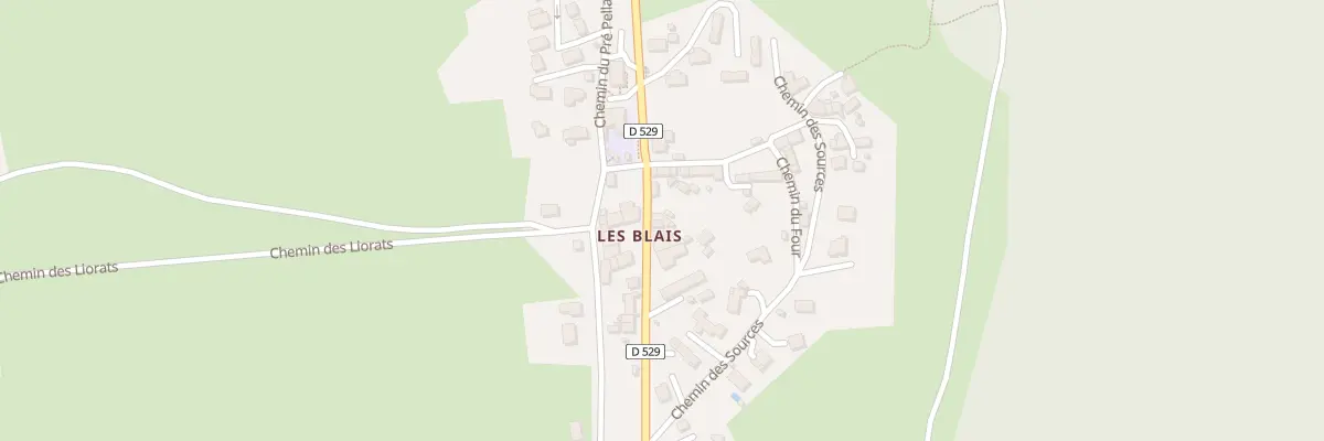 Plan du 259 Rue des Blais à Monteynard