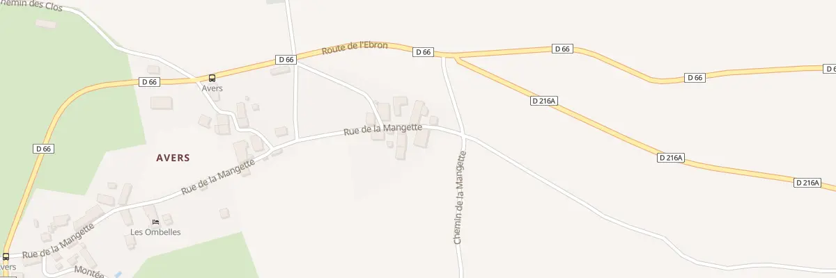 Plan du 536 Rue de la Mangette à Lalley