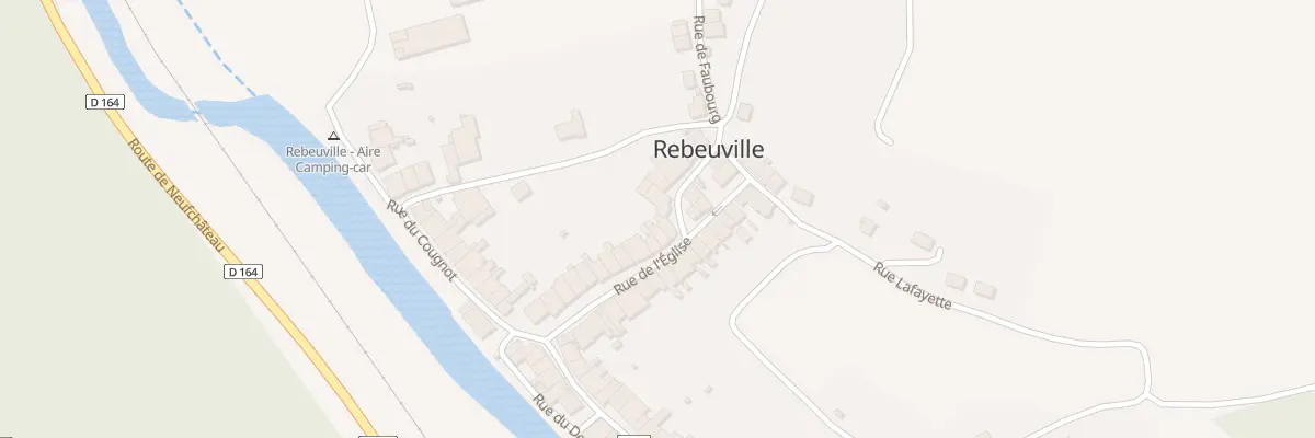 Plan du 5119 Rue de l’Eglise à Rebeuville