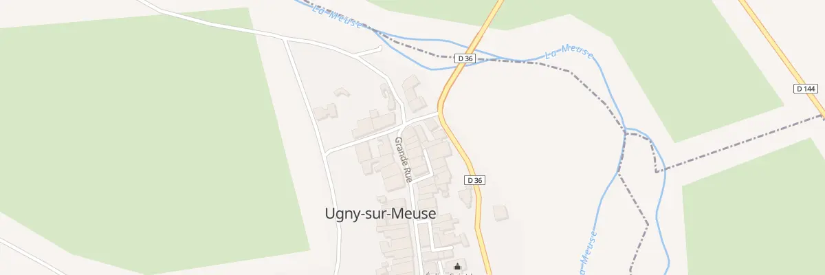 Plan du 20 Gr Grande Rue à Ugny-sur-Meuse
