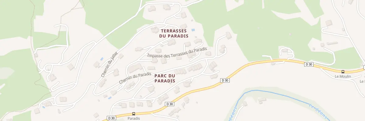 Plan du 110 Imp des Terrasses à Orpierre