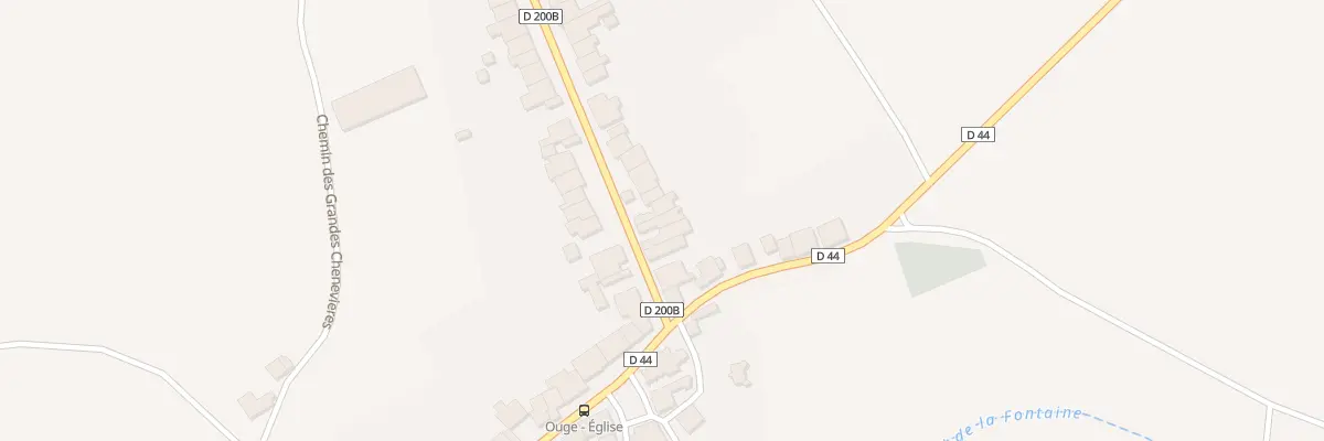 Plan du 8 Rue des Chavannes à Ouge