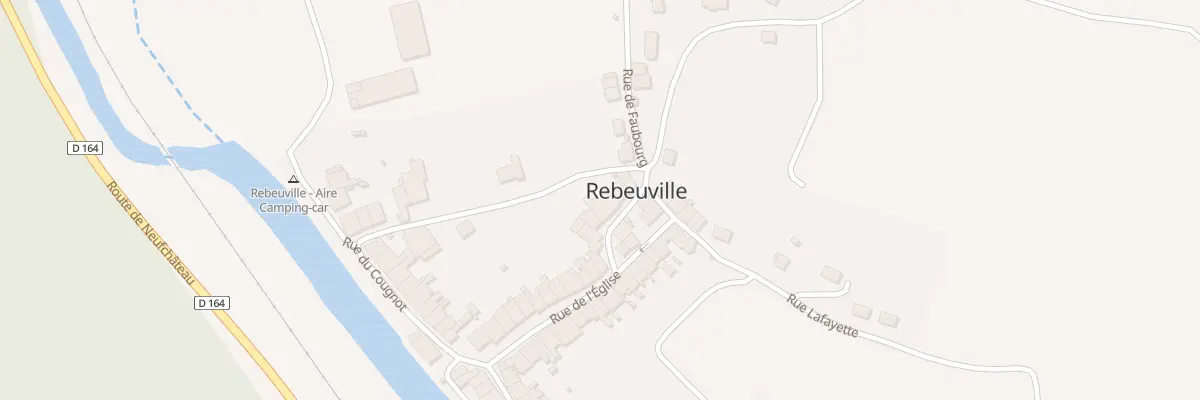 Plan du 41 Rue de la Voie de Rollainville à Rebeuville