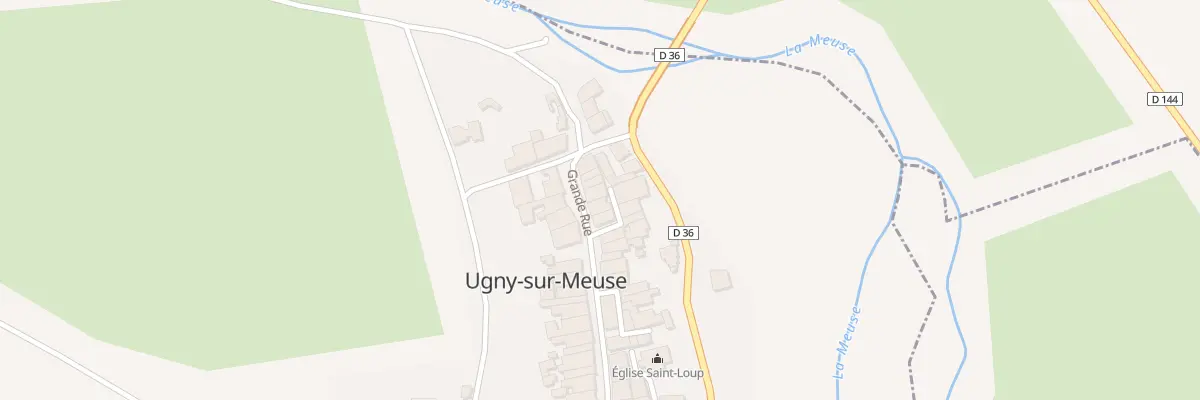 Plan du 16T Gr Grande Rue à Ugny-sur-Meuse