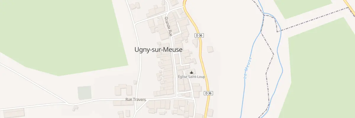 Plan du 4 Gr Grande Rue à Ugny-sur-Meuse