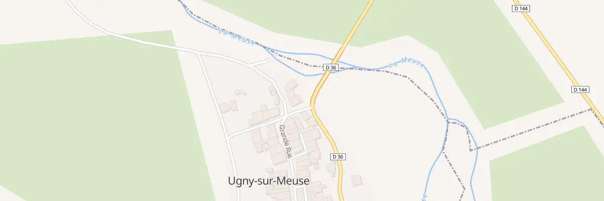 Plan du 2 Che de la Gde Voute à Ugny-sur-Meuse
