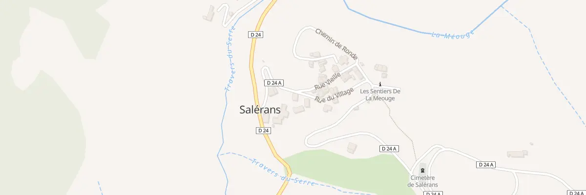Plan du 5099F Le Village à Salérans
