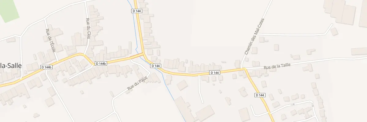 Plan du 15 Rue de la Taille à Rigny-la-Salle
